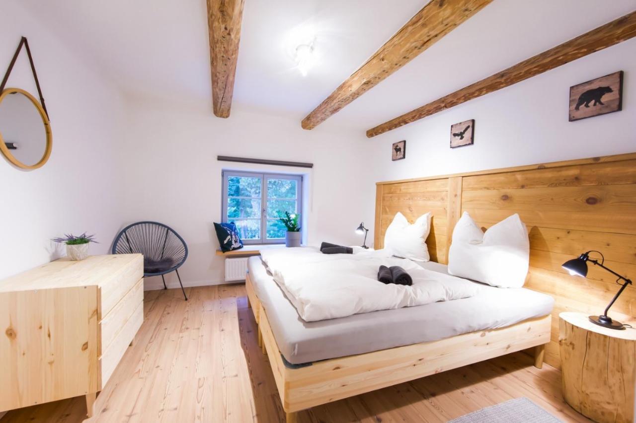 Farmhouse Eckartsberg Im Zittauer Gebirge - Ferienwohnung Mit 2 Schlafzimmern, Terrasse Und Wallbox Mittelherwigsdorf المظهر الخارجي الصورة