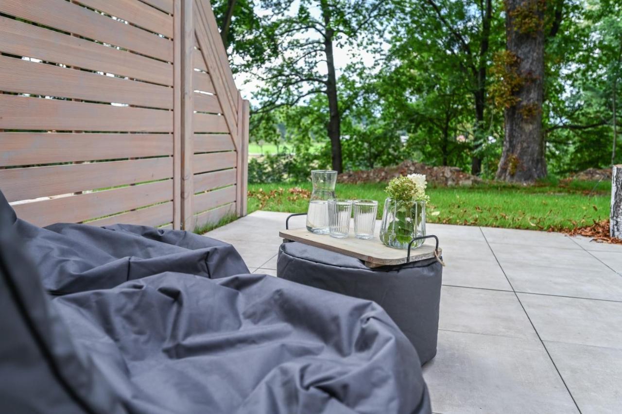 Farmhouse Eckartsberg Im Zittauer Gebirge - Ferienwohnung Mit 2 Schlafzimmern, Terrasse Und Wallbox Mittelherwigsdorf المظهر الخارجي الصورة